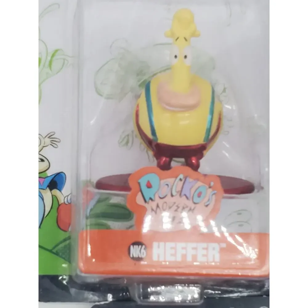 Nickelodeon Lot of 4 Metal Figures - Arnold, Ren, Heffer, Chuckie - Jada